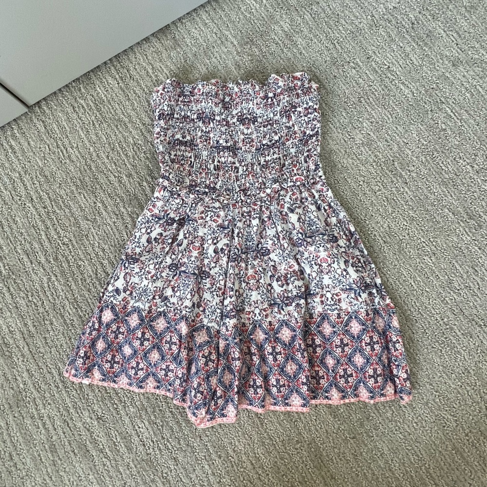 Juniors Strapless Romper